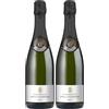Paul Chambois Champagne AOC Brut, 1 x 0.75 L (Confezione da 2)