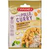 Cannamela, Ricette Facili, Preparato per Pollo al Curry, con Curcuma, Zenzero e Fiocchi di Cipolla, 100% Naturale, Pronto in Pochi Minuti, Busta da 3-4 Porzioni