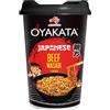 Oyakata Ajinomoto Oyakata Piatto Giapponese Wasabi di Manzo a Base di Noodle 93 gr | Noodles Istantanei al Gusto di Wasabi con Manzo, Pronti in 3/4 Minuti, Ottimi per uno Snack Veloce e Saporito