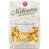 La Molisana, Mezzi Rigatoni n. 32, Pasta da Solo Grano Italiano - Trafilata al Bronzo, Ruvida e Tenace con Eccellente Tenuta in Cottura - Confezione da 500 g