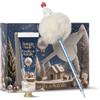 Bottega Verde - Cofanetto Regalo Favola di Natale, con Crema Mani 30 ml e Penna a Sfera Fluffy, Fragranza Muschio Bianco e Fiori Bianchi, Idea Regalo