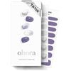 ohora Strisce per unghie in gel semi polimerizzato (N Goblin Moon) - Funziona con qualsiasi lampada per unghie, qualità professionale, lunga durata, facile da applicare e rimuovere - Viola