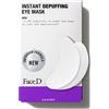 FaceD Face D - Depuffing Eye Mask, 5 Paia, Maschera Occhi Defaticante Patch in Idrogel, Azione Anti-Borse Immediata