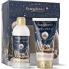 Bottega Verde - Cofanetto Regalo Favola di Natale, con Bagnodoccia 250 ml e Latte Corpo 150 ml, Profumo di Muschio Bianco e Fiori Bianchi, Idea Regalo Magica
