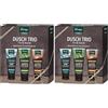 Kneipp Set regalo per doccia da uomo Trio: freschezza fresca, pronta all'inizio e forte - regalo perfetto per un uomo ben curato (Confezione da 2)