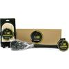 martini SPA - To.Go Wellness - Kit composto da 1 guanto in loofah doppia azione e 1 spazzola massaggio con setole, con confezione regalo e biglietto, 46x12x16 cm, 2 unità