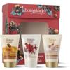 Bottega Verde - Cofanetto Regalo con 3 Creme Mani da 30 ml ciascuna | Linee Argan del Marocco, Pepe Rosa, Mandorle Dolci, Nutriente, Idratante, Protettivo, Idea Regalo