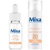 Mixa - Siero concentrato anti-imperfezioni + crema anti-macchia, con vitamina C e acido glicolico - macchie e tintura