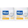 Mixa Crema idratante anti-macchie, multiuso, adatta per viso, corpo e mani, Niacinamide Bright, ipoallergenica, 400 ml (Confezione da 2)