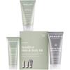 ManCave Sensitive Skin & Body Kit Confezione regalo per uomo con detergente viso idratante detergente per il corpo con aloe vera e pino cura della pelle per il viso da uomo