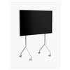 Pedestal Mobile TV con ruote Moon Light -
