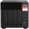 QNAP - TS-473A NAS Tower Ryzen Embedded V1500B 8 GB DDR4 0 TB Turbo System Nero - SPEDIZIONE GRATUITA