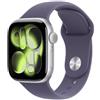 Apple - Watch Series 11 GPS 42mm Cassa Alluminio Argento con Sport Band Viola Nebbia - M /L - SPEDIZIONE GRATUITA