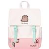 Grupo Erik Pusheen Rose Collection, Zaino Casual Multifunzione Ottimo Come Scuola O Per Gite Fuori Porta Teenagers Style, 38 X 30 X 11 Cm
