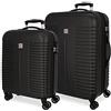 ROLL ROAD, Nero, Taglia unica, Set 2 valigie