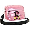 Disney Minni Mouse Shoes-Borsa a Tracolla IBiscuit Padding, Rosa, 23 x 16 cm