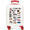 Disney Mickey Racing - Valigie da cabina, taglia unica, bianco, Talla única, Valigie da cabina