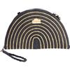 Don Algodon - Pochette Donna paglia con cerniera elegante - borsa spiaggia donna - borsa paglia donna - borse di rafia fatta a mano - borsa paglia mare - borsa spiaggia donna - borsa rafia - Aveiro