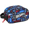 safta HOT WHEELS - Beauty case per bambini con manico, misura media, adattabile al carrello, facile da pulire, confortevole e versatile, qualità e resistenza, 26 x 12 x 15 cm, multicolore, M, casual