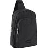 camel active Journey, zaino a tracolla da uomo, 5 l, nero