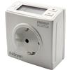 VEMER 4GREEN VE798700 ENERGY MONITOR - Contatore Energia Elettrica a Spina, Misuratore Consumo Elettrico con Presa Schuko, Ideale per Monitorare Consumo Elettrodomestici, Bianco