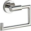 WENKO Portarotolo di carta igienica Bosio senza coperchio, acciaio, incl. materiale per il montaggio, 15x10,5x6,5cm, lucido