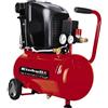Einhell Compressore TE-AC 230/24/8 | 1500 W | max. 8 bar | Serbatoio 24 L | portata di aspirazione 230 L/min | 2850 giri/min | Regolatore pressione | 2 manometri