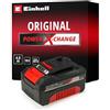 Einhell Original Batteria PXC 18 V 4,0 Ah | 900 W | PXC | Li-Ion | ABS | Indicatore LED | senza caricabatterie