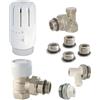 SOMATHERM FOR YOU - Kit con testa termostatica T301 staffa universale completa