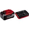 Einhell 4511437 Batteria A Ioni Di Litio Power X-Change 5,2 Ah Plus, 18 V & Caricabatterie Power-X-Twincharger 3 A Power X-Change, Li-Ion, Può Tutte Batterie Pxc