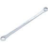BGS 1186-22x24 | Chiave a doppio anello | extra lungo | 22 x 24 mm | Lunghezza 435 mm, lato ad anello dodiangolare, acciaio al cromo vanadio, cromato, lucido, forgiato a freddo