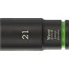 Wera 8790 B Impaktor Deep Bussole con attacco da 3/8, 21 x 63 mm