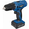 Ribimex PRLPV120 Trapano Avvitatore Primo-Tech 12 V a Batteria Li-Ion