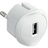 BTicino S3625DU Adattatore con Presa USB 1.5A per Tutti Gli Standard di Prese, Bianco