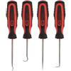 KS Tools 550.1045 Serie di Ganci, Ideale per Rimuovere o Inserire O-Ring e Guarnizioni, 4 Pezzi
