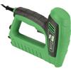 SALKI Graffettatrice Elettrica Manuale E-TSK Dual - Chiodatrice a Doppia Funzione, Compatibile con Graffe n°53 e Chiodi Brad n°8, Regolatore di Potenza, 20 Colpi/min, Include Graffe e Chiodi