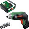 Bosch IXO8 Cacciavite a batteria (incl. set di 10 bit e batteria da 4V, in scatola di stoccaggio)