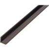 Alberts 479053 Profilo angolare | plastica, nero | 1000 x 25 x 25 mm