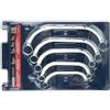 KS Tools 518.0850 ChromePlus Serie di Chiavi Poligonali per Starter, 5 Pezzi, 10X12-19X22 mm