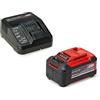 Einhell Original PXC 18V 5,2 Ah Starter-Kit | 18 V | 1260 W | Batteria + caricabatterie da 3 A | Tempo di ricarica 100 min | PXC | Li-Ion | Gestione ricarica | LED