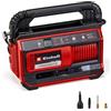 Einhell Compressore a batteria PRESSITO 18/25 | PXC | 18 V | 11 bar | tubo AP 71 cm | Tubo a bassa pressione da 1,6 m | Set di adattatori in 3 pezzi | Senza batteria