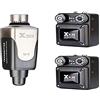 Xvive U4R2 - Sistema In Ear Monitor Wireless con 2 Ricevitori, Trasmissione in Banda 2,4Ghz, Range di 27,5m - 5 Ore di Autonomia, Cavo USB Doppio, Cavo USB Ricarica e Adattatore XLR/Jack TS Inclusi