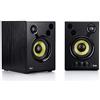 HERCULES DJMonitor 42: 2 altoparlanti attivi per monitoraggio da 20 watt RMS ciascuno
