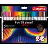 STABILO Astuccio 30 pennarelli PEN 68 Brush ARTY Line Stabilo 568/30-21-20