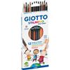 GIOTTO Astuccio 12 matite colorate skin tones Giotto F257400