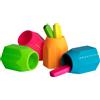 PIGNA Portapenne in silicone soft touch 95x75x70mm colori fluo Monocromo Pigna 23295500