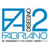 FABRIANO BLOCCO FABRIANO2 (24X33CM) 20FG 110GR LISCIO SQUADRATO 4 ANGOLI 06201516