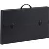 FAVORIT Valigetta polionda Total Black 37x60cm dorso rigido 5cm Favorit 400173500