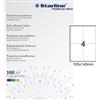 STARLINE Etichetta adesiva bianca 100fg A4 105x140mm (4et/fg) STARLINE X210ODC505
