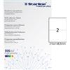STARLINE Etichetta adesiva bianca 100fg A4 210x148,5mm (2et/fg) STARLINE X210ODC509